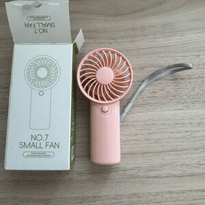 Pink Portable Handheld Fan